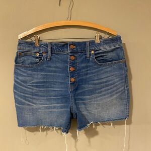 Madewell Blue Jean Shorts